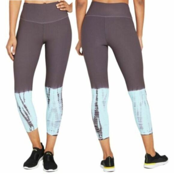 Electric & Rose Matching Tie Dye Workout Set (M Bottoms, L Top) - Picture 2 of 7